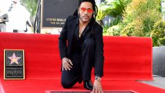 Lenny Kravitz no Passeio da Fama de Hollywood