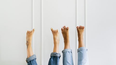 Cores unhas dos pés