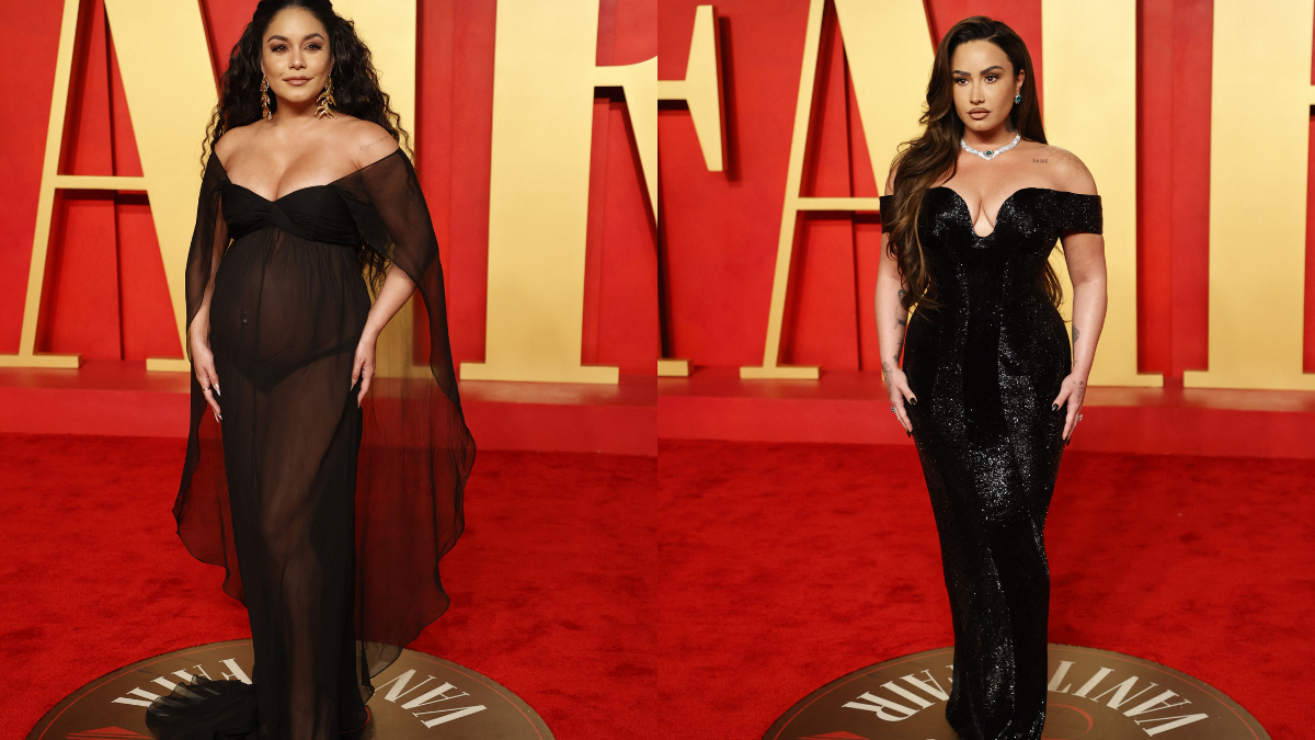 Preto e transparências na 'after party'