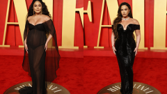 Preto e transparências na 'after party'