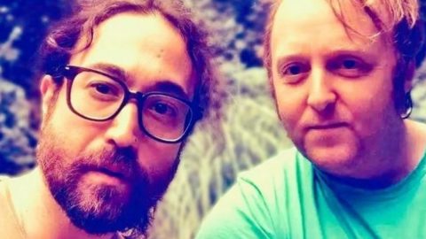 James McCartney Sean Ono Lennon Primrose Hill concurso música beatles filhos