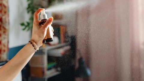 Sprays nanopartículas cuidados saúde