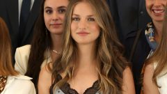 Leonor borbón herdeira trono espanhol Marcelo rebelo de Sousa Portugal visita a solo