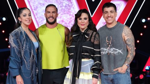 Mentores do The Voice Portugal Sara Correia, Nininho Vaz Maia, Sónia Tavares e Fernando Daniel