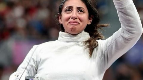 nada Hafez gravida esgrima Jogos Olímpicos