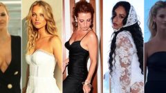 Cristin Ferreira, Margrida Corceiro, Inês Herédia, Rita Pereira e Matilde Reymão na festa de ver\ao da TVI [Fotografia: Montagem/Instagram]