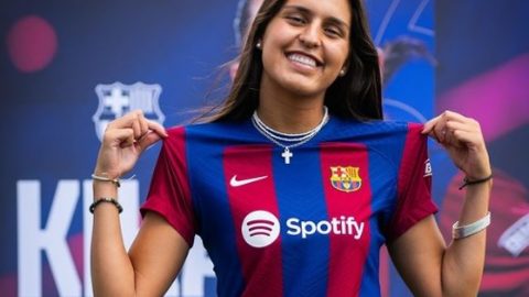 kika nazareth transferência Benfica barcelona 500 mil meio milhão de euros