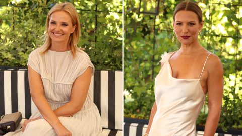 Cristina Ferreira e Ana Rita Clara na festa de lançamento do novo canal da TVI