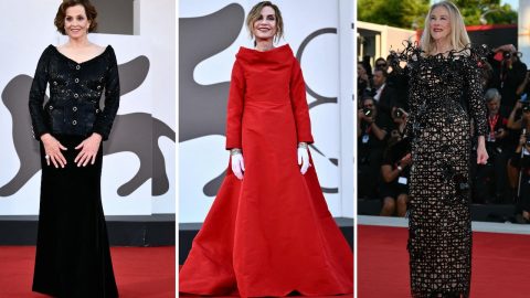 Sigourney Weaver, Isabelle Huppert e Catherine o'Hara Festival de Cinema de veneza
