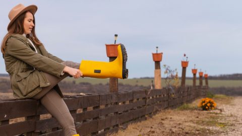 galochas shopping chuva