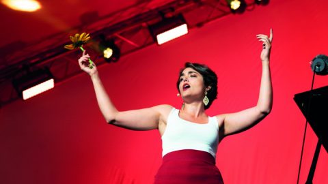 Cantora lírica Cláudia Rbas [Fotografia: The Van Adam Ensemble/Embaixada Portuguesa na Dinamarca]