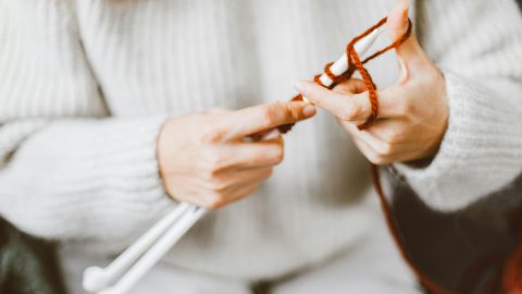 Camisolas malha 'oversized'