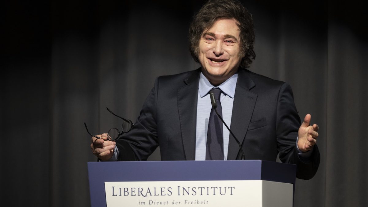 Liberal Institute awards Roepke Prize for Civil Society 2025 to Argentina's president