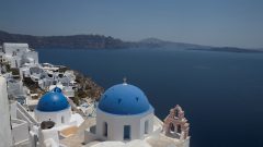 Santorini Ilhas Gregas abalsos sísmicos